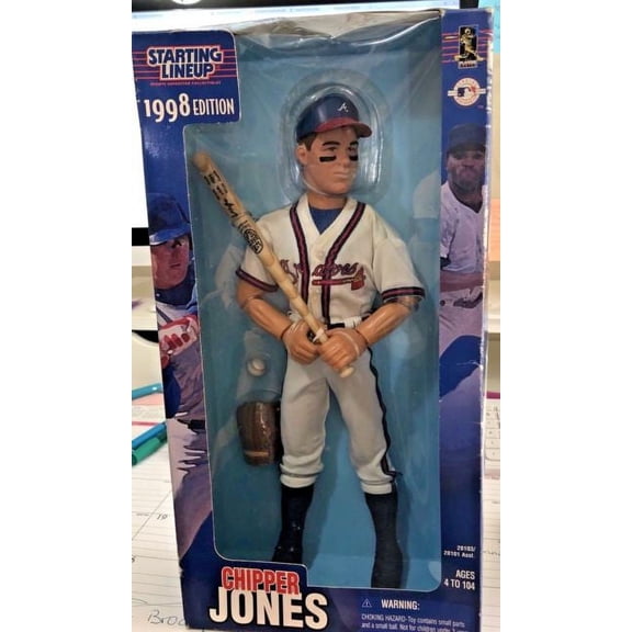 Chipper Jones 1998 Starting Line-Up 12" Poseable Figure