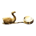 thumbnail image 1 of Soporte para palillos con forma de cisne, de acero inoxidable, resistente a la corrosión, organizador para mesa de comedor, decoración para el hogar y la cocina., 1 of 8