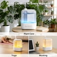 thumbnail image 4 of Electactic Cool Mist Humidifier for Room, 3L Top-Fill & 37H Runtime Ultrasonic Humidifier, Essential Oil Aroma Pad Tray, 22dB Quiet Ultrasonic Humidifier for Home, Touch Control, 4 of 9
