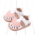 thumbnail image 2 of HUANBAI Summer Children Toddler Shoes Girls Sandals Flat Hollow Design Breathable Comfortable Petal Shape 4, 2 of 8