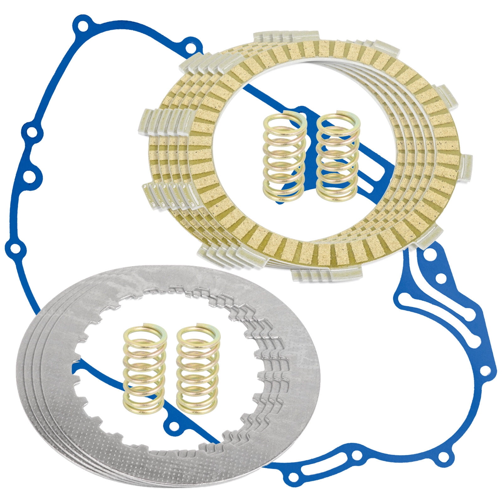 Clutch Friction Plates And Gasket Kit for Kawasaki Bayou 220 KLF220A