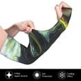thumbnail image 3 of Balery Cute Big-Eyed Black Cat Cooling Arm Sleeves for Men & Women – Breathable, Moisture-Wicking Arm Sleeves for Women, Men & Kids, 3 of 8