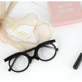 thumbnail image 2 of Universal Presbyopic Glasses Folding Magnifying Reading Eyeglasses Flip-up Lens Make up Glasses +1.0~+4.0, 2 of 7