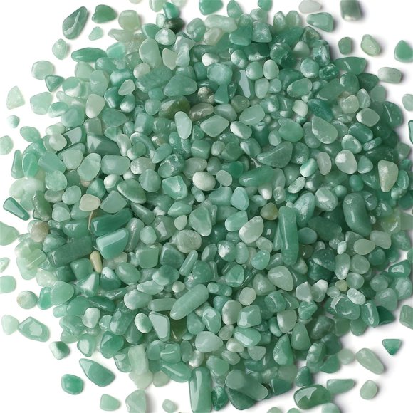 Set de piedras preciosas YATOJUZI, cristal curativo de aventurina verde, 200 g