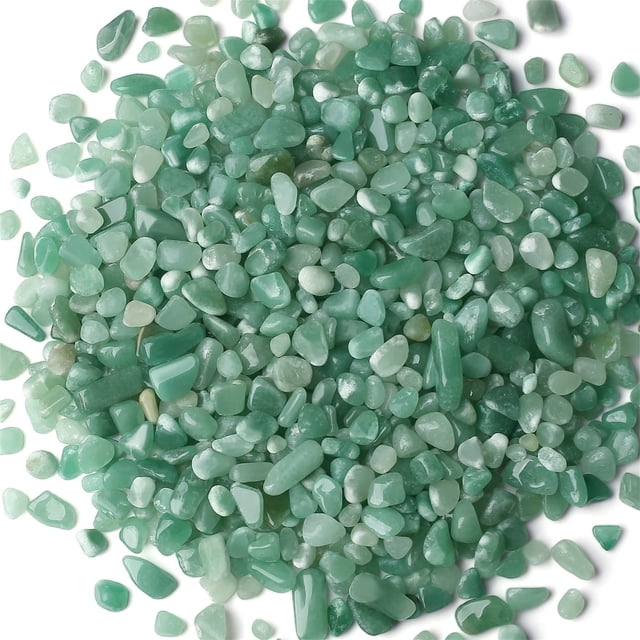 Set de piedras preciosas YATOJUZI, cristal curativo de aventurina verde, 200 g