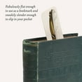 thumbnail image 3 of 2 Sets Fabulously Flat Paper Pens, Flat Paper Bookmark Pens, Multi-Purpose Fabulously Flat Paper Pens for Writing and Marking Pages, Practical Black Ink Double-Sided Ultra-Thin Paper Pen (2pcs), 3 of 7