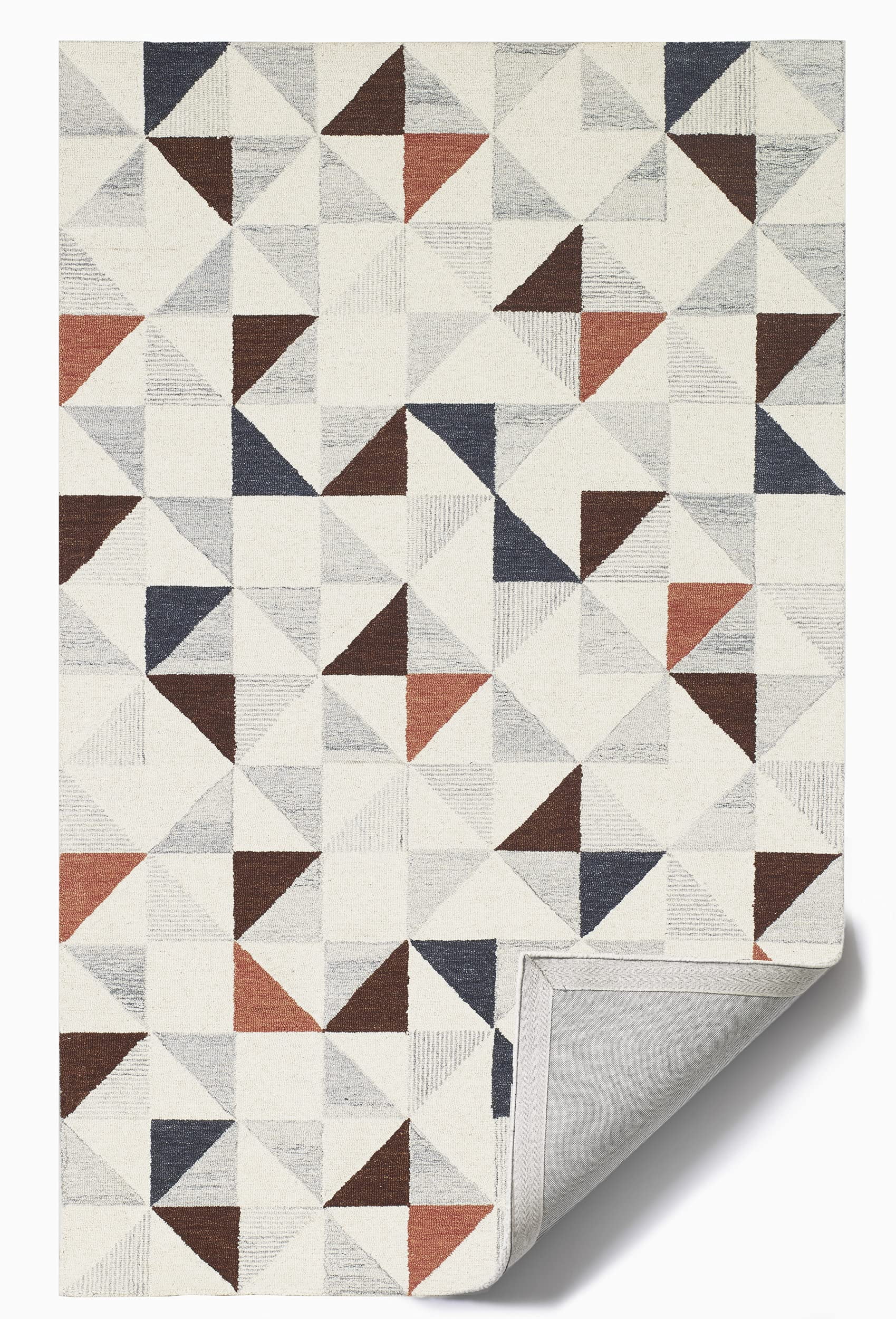 FH Home Jute Rugs - Handmade, Soft Natural Feel Underfoot - Durable, Textured Weave - Area Rug for Indoor Use - Glenwood - Natural (2' x 3')