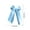 B-Blue-6PC, variant on Bows for Candlestick Decoration with Bow Knot Ribbon - Gift Packaging Decoration for Valentine's Day Christmas, Elegant Ribbon Ornaments for Various Holiday Scene Decor