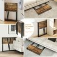 thumbnail image 5 of Homy Casa Folding Sewing Table for Small Spaces, Portable Craft & Sewing Workstation, Vintage, 5 of 8