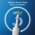 thumbnail image 4 of Oral-B Pro 300 Floss Action Vitality Electric Toothbrush with Brush Head, Rechargeable, White, 4 of 11
