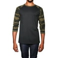 thumbnail image 1 of Victorious Men's Baseball Raglan T-Shirt 3/4 Sleeves Jersey, 1 of 4
