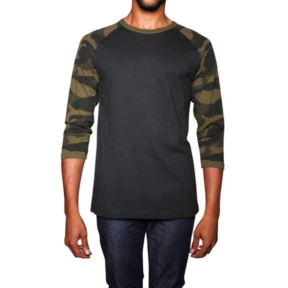 Victorious Men's Baseball Raglan T-Shirt 3/4 Sleeves Jersey