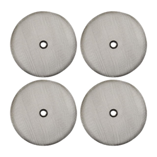 4 piezas de filtro de repuesto para prensa francesa, malla de acero inoxidable, accesorios para hombres y mujeres, portátiles, reutilizables para Diámetro 102 cm