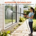 thumbnail image 4 of Keenstone 1500W Electric Pressure Washer 4000PSI Max 2.6 GPM with Adjustable Nozzle 0-120°,Power Cleaning Machine with Foam Cannon, Portable to Clean Patios, Cars, Fences, Driveways, 4 of 9