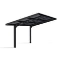 thumbnail image 3 of Palram - Canopia Sydney Wave Single Carport - Gray, 3 of 9