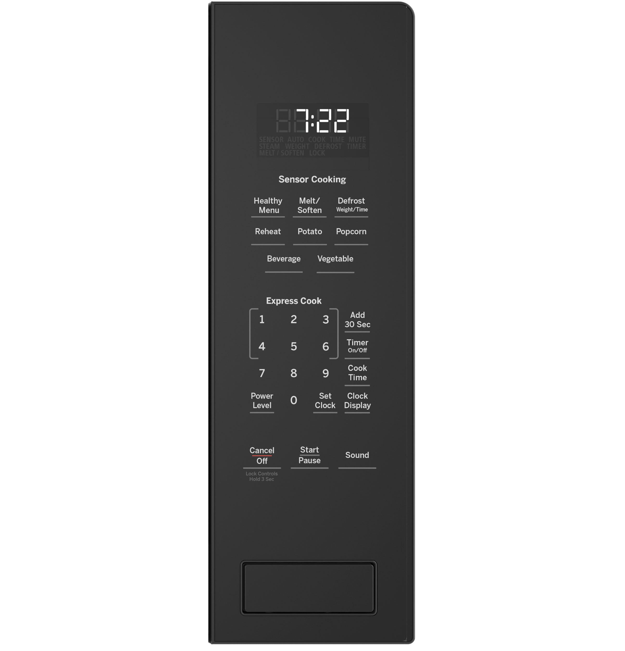 GE Profile PEB7227DLBB 25 inch Built In Sensor Microwave Oven 2.2 cu. ft. Capacity in Black