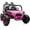 Hot Pink, variant on Outfunny 24V 10Ah Kids Ride on Toy, 4WD 2-Seater Electric Ride on Car UTV for Big Kids w/ Remote, Bluetooth - Green