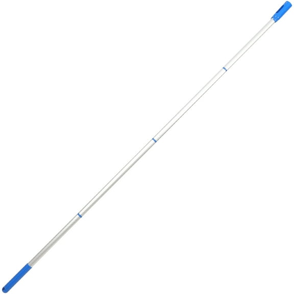 FOMIYES Connecting Pole 1 Set Pool Net Pole for Swimming Pool Accessory Silver Metal and Plastic 63X1.4X1.4in