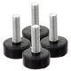 thumbnail image 5 of unbranded 4Pcs Adjustable Rubber Feet for Furniture with Screw in Levelers Black Heavy Duty, 5 of 8