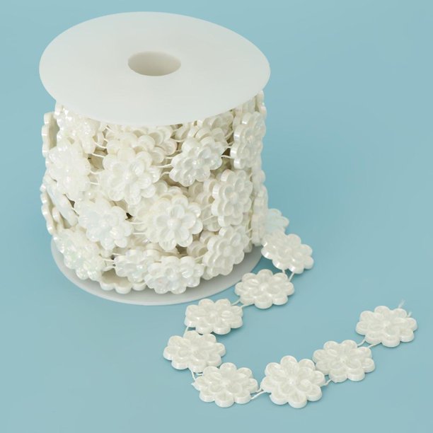 de cadena con alrededor de soportes para pasteles y de , caja de tarjetas de , apliques de disfra Blanco b Yotijar borde moldeado para coser