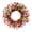 Red, variant on Eguiwyn Decorative Wreath Red Rose Valentine Wreath 20" Artificial Flower Wreath Wildflower Flower Wreath for Front Door Wall Wedding Anniversary Valentine's Day for Lover
