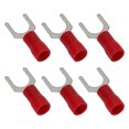 thumbnail image 1 of U Type Wires Connector, Insulated Fork Terminals 16-14AWG Tin Plated 100Pcs  For Industry, 1 of 8