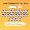 thumbnail image 6 of Renew Life Ultimate Flora Women's Care Health & Wellness Probiotic, 25 Billion CFU, 30 Capsules, 6 of 6