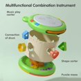 thumbnail image 4 of Baby Musical Toys, Musical Drum Interactive Toys, Children'S Play Activity Center, Sensitive Musical Toys, Early Education Toys, Children'S Musical Instrument Gifts, 4 of 5