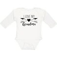 thumbnail image 3 of Inktastic I Love my Grandma heart and arrows Boys or Girls Long Sleeve Baby Bodysuit, 3 of 5