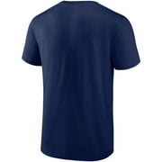 Mens Majestic Navy Chicago Cubs Fast-Paced T-Shirt
