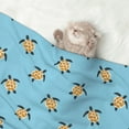 thumbnail image 2 of Pofeuu Turtle Print Puppy Blanket,Dog Blankets,Pet Blanket Cozy Cat Blankets for Indoor Cats, Fuzzy Pet Blanket for Kitten Doggy Dog Blankets-Small, 2 of 8