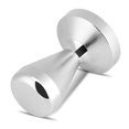 thumbnail image 3 of 57.5mm/49mm Flat Base Coffee Tamper, Silver Espresso Coffee Tamper, Stainless Steel For Office For Home, 3 of 8