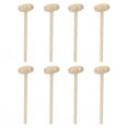 thumbnail image 3 of Mallet de Madera Pequeño, Martillo de Madera Seguro para USAR la Capacidad de Agarre de Mejora Fuerte Duradera para Agrietarse Mariscos, 3 of 7