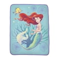 thumbnail image 1 of Little Mermaid "Floating Free" Silk Touch Throw, 1 of 2