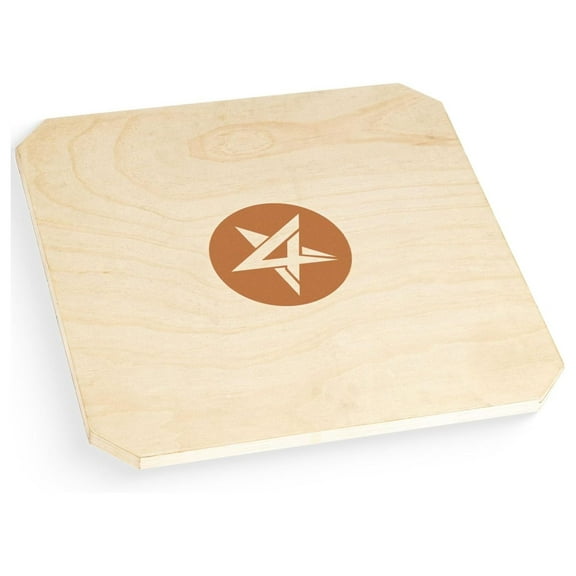 Professional Rocker Board – 20” with 3 levels 15,18 and 20 degrees, Anti-Slip Wooden Balance Board Easily Rocking A0. Adjustable Height
