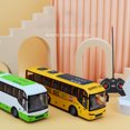 thumbnail image 1 of Neinkie City Bus Toy Classic Stable Plastic Baby Bus Remote Control Car for Children, 1 of 9