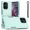 Mint, variant on Allytechgroup for Moto G 2025 Case with Hand Wrist, Rugged Heavy Duty Shockproof Hybrid TPU PC Bumper Protective Case Cover for Motorola Moto G 5G 2025, Black