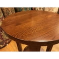 thumbnail image 3 of Mission Style Oak Round End Table - Michael's Cherry, 3 of 3