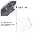 thumbnail image 3 of OULII portable hard drive case hard drive case Plastic Data Exchange for Home Users 1Pack Back to School, 3 of 7
