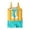 01_Yellow, variant on Boys Short Sleeve Buoyancy Swim Suit Cartoon Print Swimsuit for Toddlers 2y-6y 02_Yellow,100-L