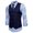 Navy, variant on Tank Tops Men Men's Spring and Autumn Fashion Double Breasted Gentleman formal Casual Vest Jacket Navy Promotion Sale