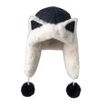 thumbnail image 1 of Gorro de invierno Qarigey con orejeras negro, 1 of 6