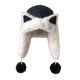 thumbnail image 1 of Gorro de invierno Qarigey con orejeras negro, 1 of 6