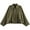 ArmyGreen, variant on Lentta Women's Faux Suede Bomber Jacket Oversized Pilot Coats Fall Motorcycle Streetwear Outerwear