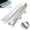 Sliver, variant on 2 Pack Stainless Steel Stove Gap Covers, Stove Gap Filler for Kitchen for Kitchen, Adjustable Length 13.8" to 27.5" (T Shape, Black)