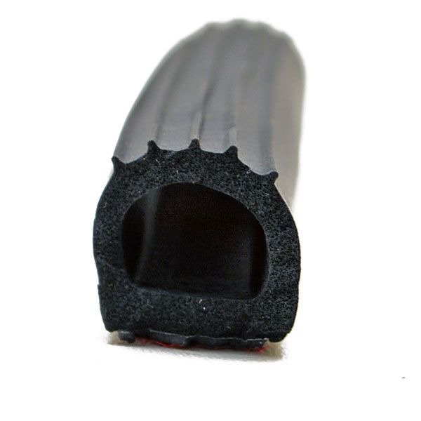 Clean Seal 7/8 x 1 Inch Black Closed Cell Boat Windshield Gasket Tape