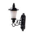 thumbnail image 3 of guohui Miniature Wall Lamp Garden Lamp Model for 1/64 Diorama Architecture Building black White light, 3 of 9