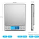 thumbnail image 5 of Básculas de cocina digitales 500g/0.01g Básculas de joyería pequeñas Básculas de alimentos digitales en gramos y onzas Básculas digitales en gramos con LCD/función de tara para joyería JAMW Sencillez, 5 of 5