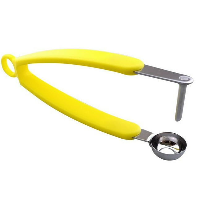 Binwennn Cherry Olive Pitter Stone Remover Machine Container Kitchen Tool Fruit And Vegetable Peeler Set Veg Peelers Set Peeler with Container Mini Carrots Hand Kitchen Ceramic Peeler Heel Peeler Y