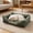 Green, variant on Nebwoak Green Pet Washable Dog Cat Bed, Non-Slip Reversible Pet Mat with Removable Cover for Crate Travel Sofa Floor, Portable Small Puppy Sleeping Pad